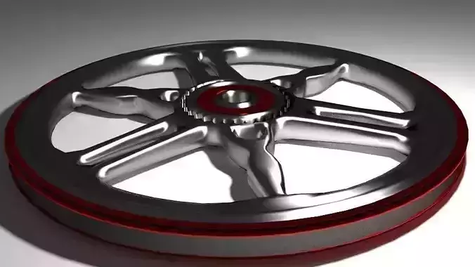 Motorcycle Sportrim Yamaha 3D model