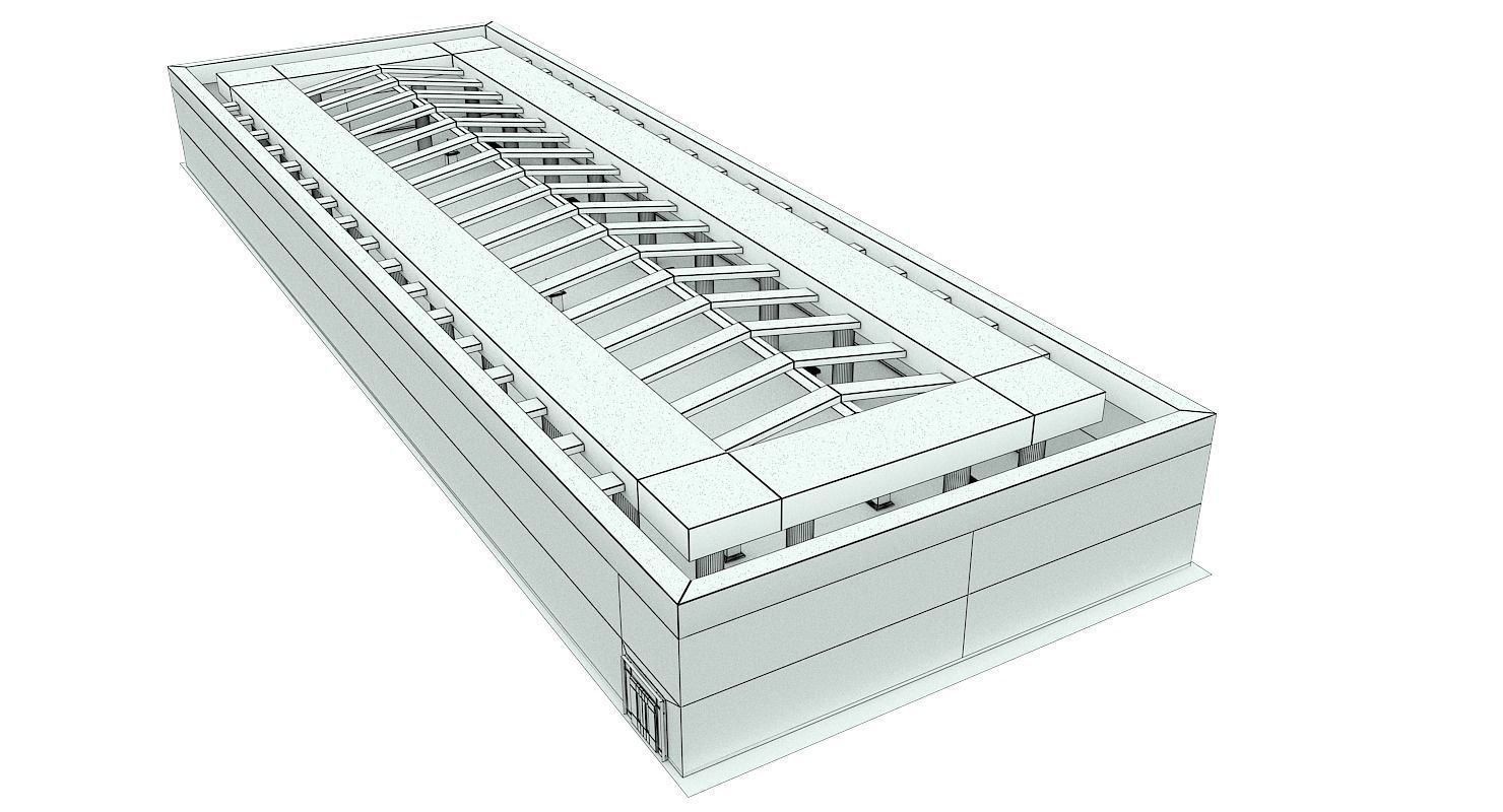 Art Gallery Interior 3D model_24