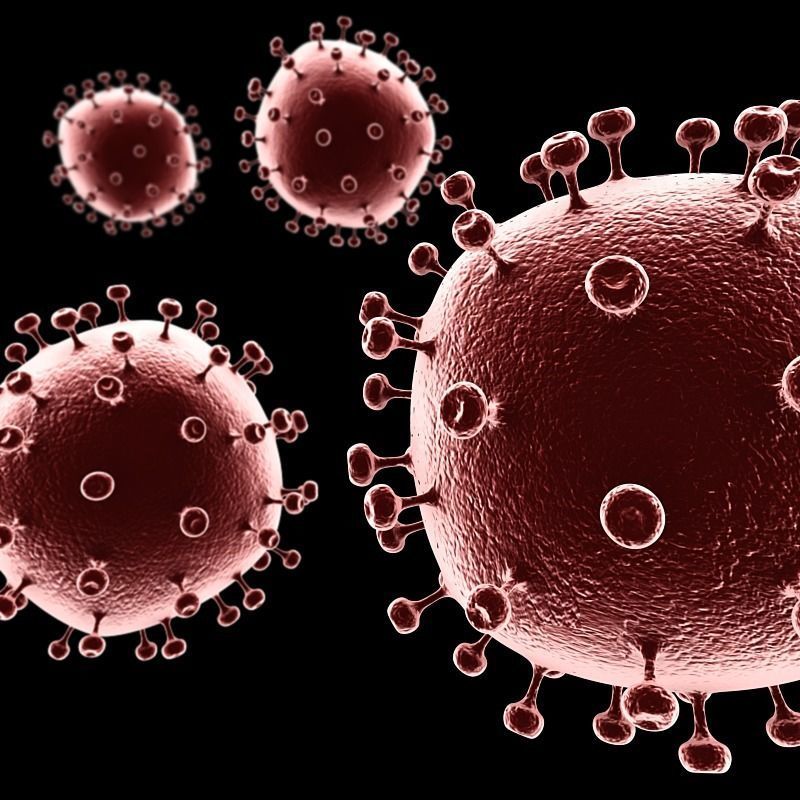 AIDS Virus 3D model_4