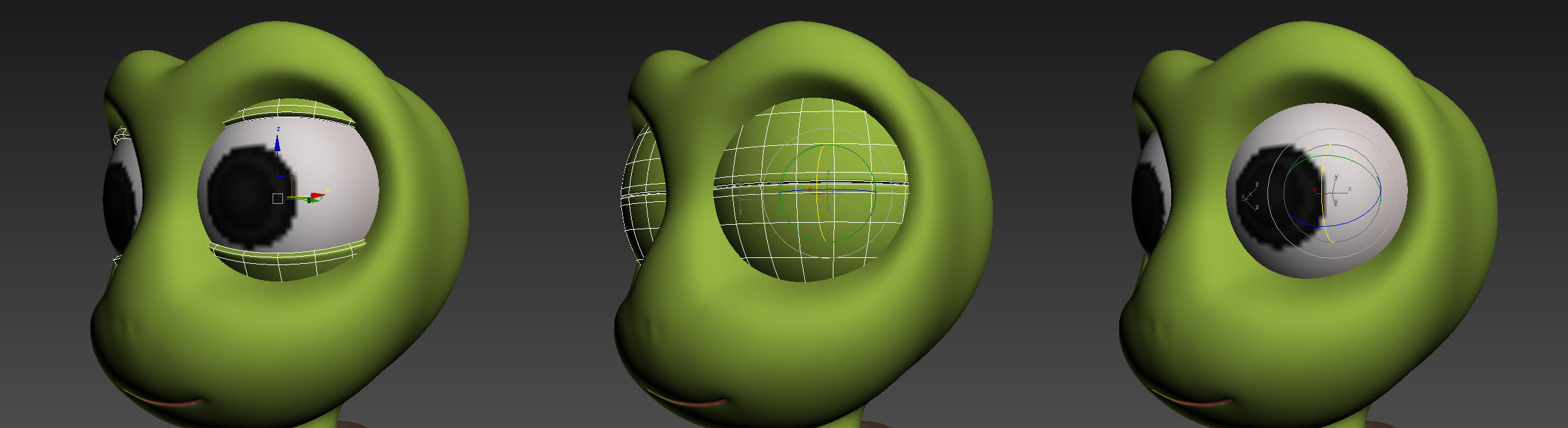 Turtle cartoon 3D model_17