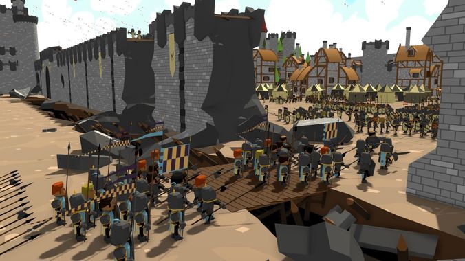 Lowpoly medieval asset Free low-poly 3D model