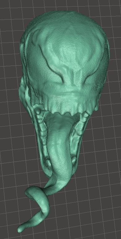 Venom Head 3D print model_2