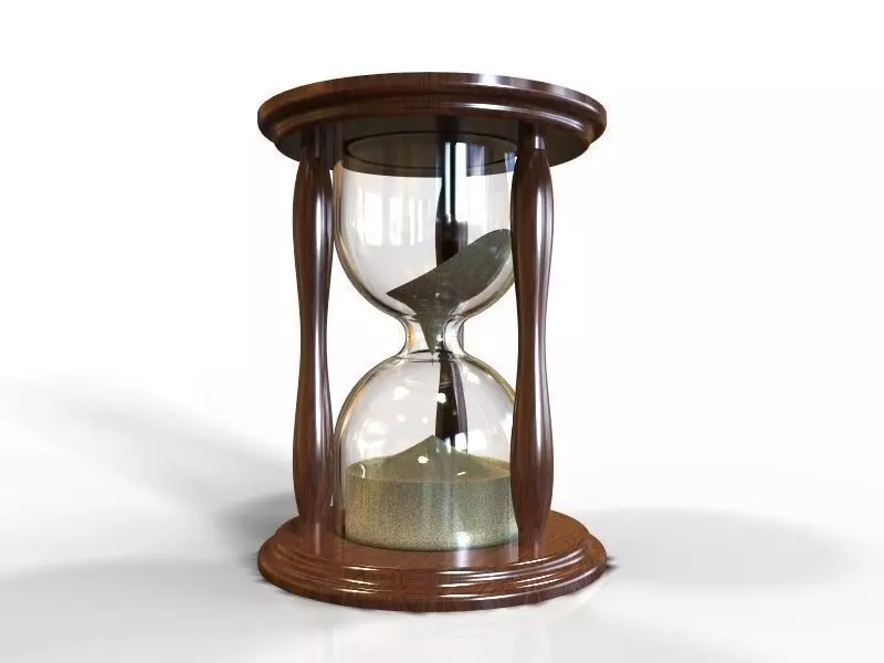 Hourglass Free 3D model_0