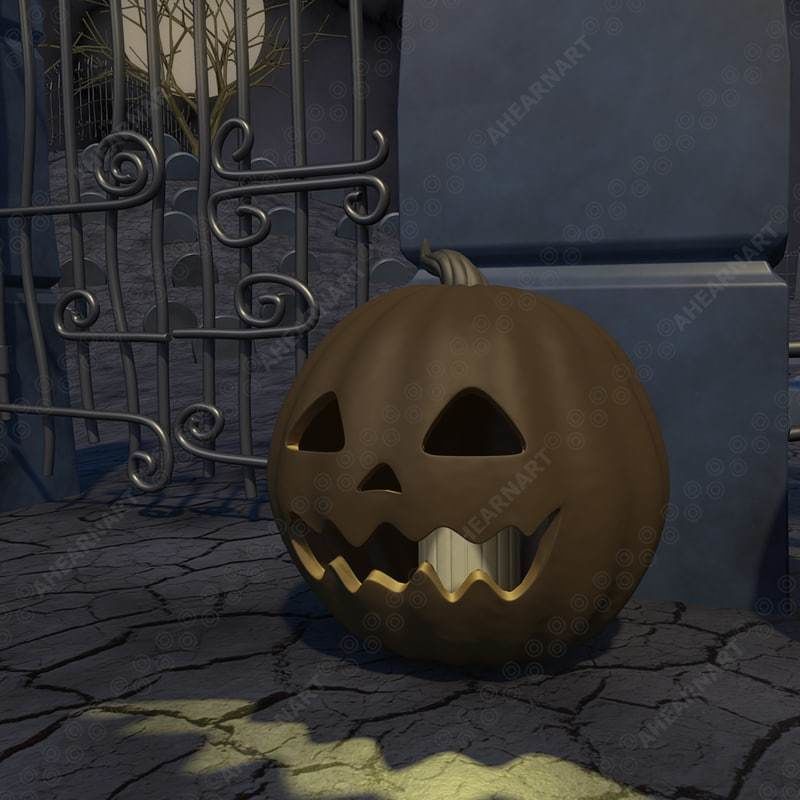 Grave Yard 3D model_22