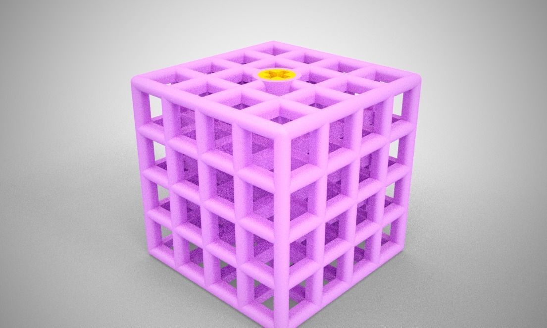 Cube Trinket 3D print model_19