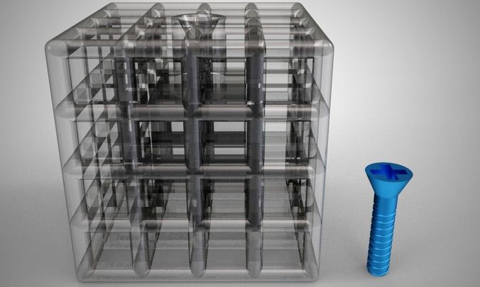 Cube Trinket 3D print model