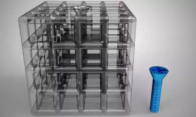 Cube Trinket 3D print model