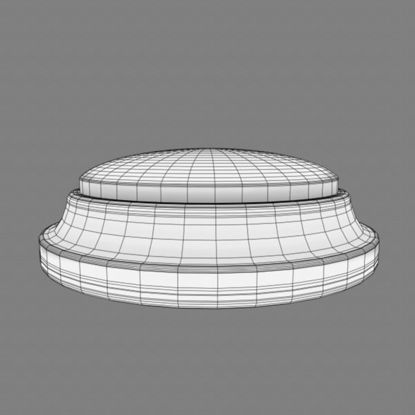 Easy Button 3D model_3