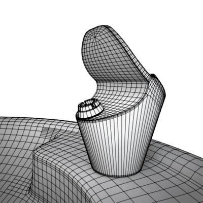 Drinking Fountain 2 3D model_10