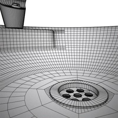 Drinking Fountain 2 3D model_9