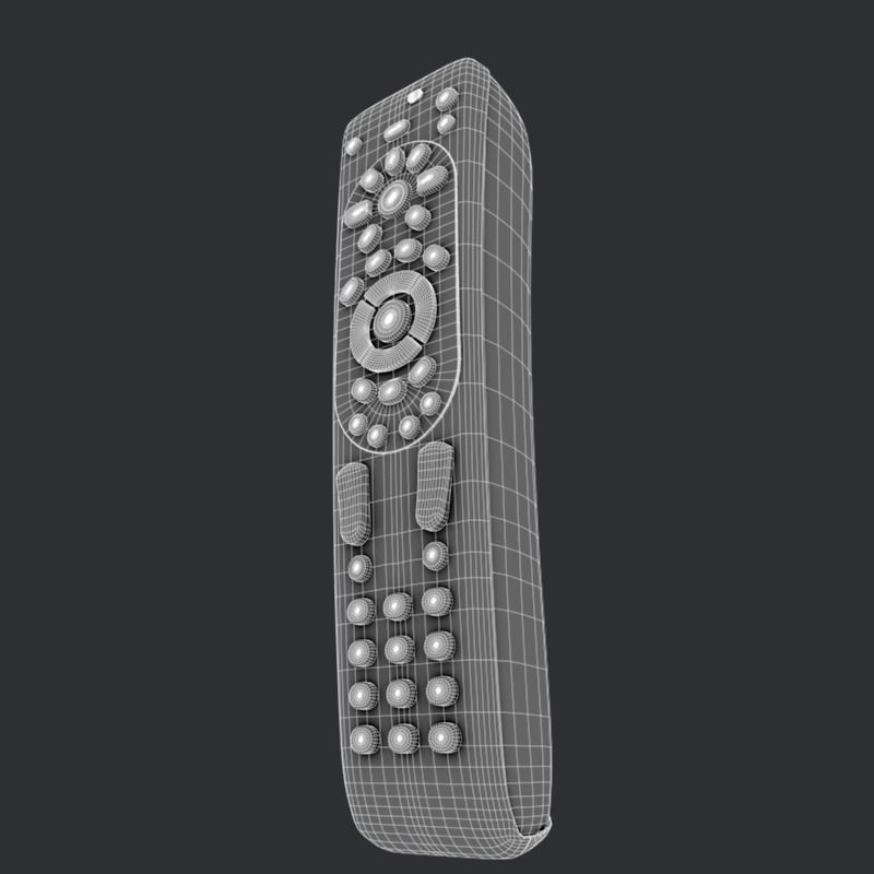 Directv Remote 3D model_9