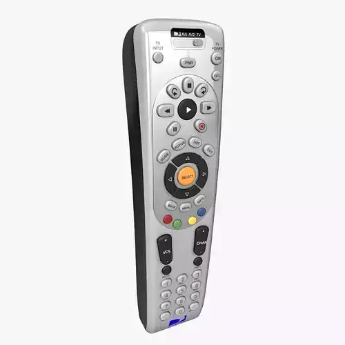 Directv Remote 3D model Directv Remote 3D model