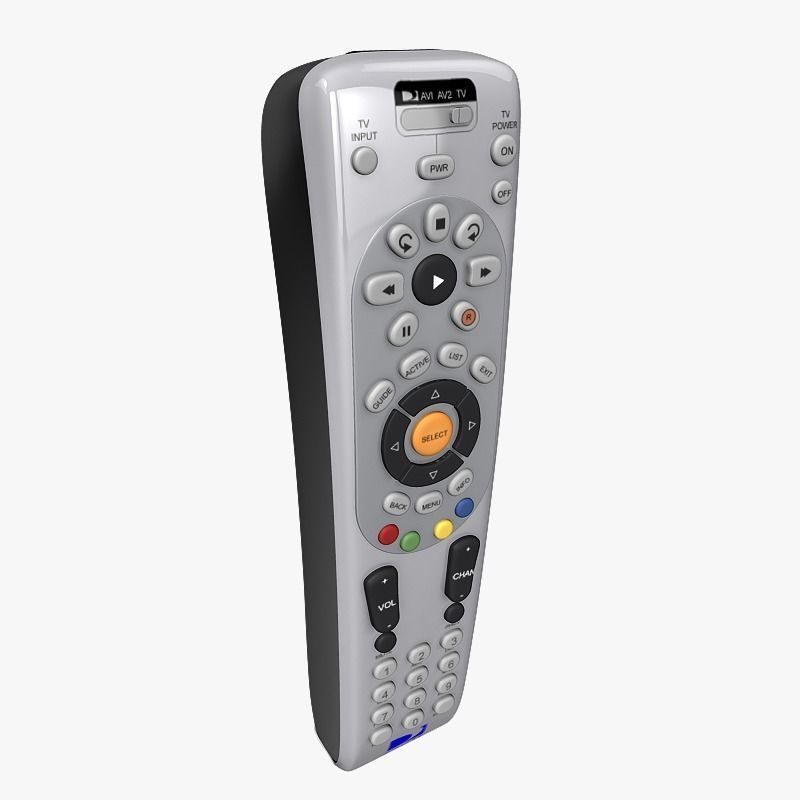Directv Remote 3D model_5