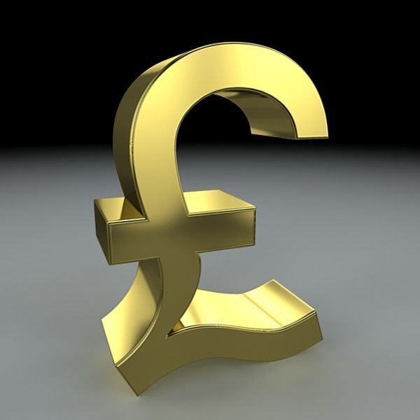 Currency Symbols 3D model_21