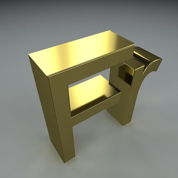 Currency Symbols 3D model_17