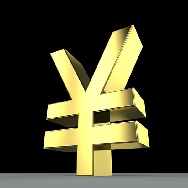 Currency Symbols 3D model_25