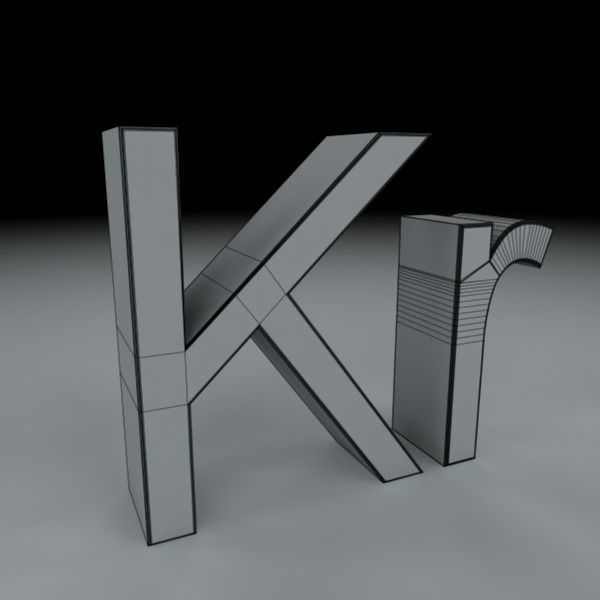 Currency Symbols 3D model_30