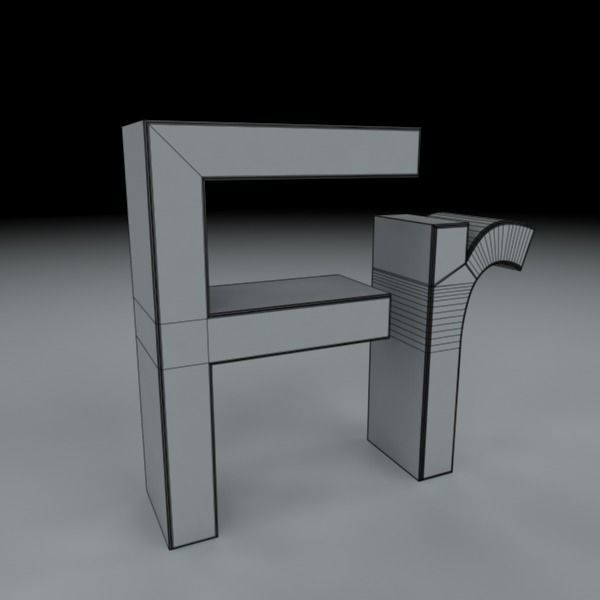 Currency Symbols 3D model_31