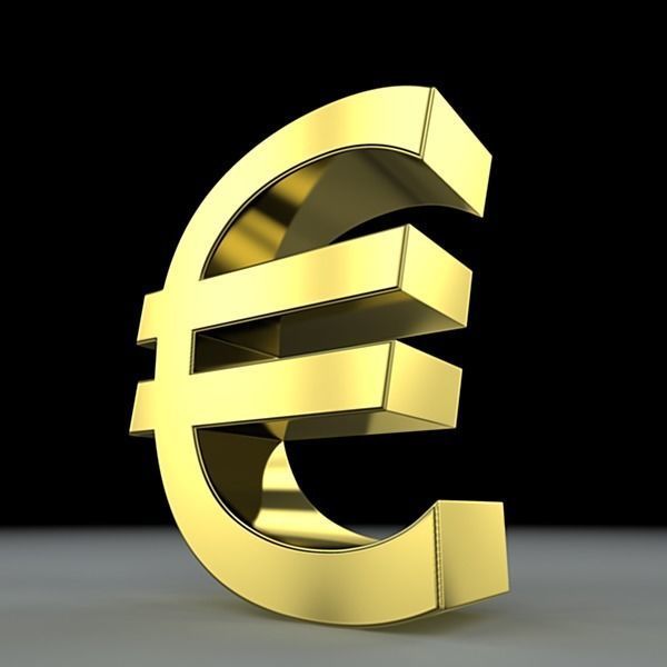 Currency Symbols 3D model_4