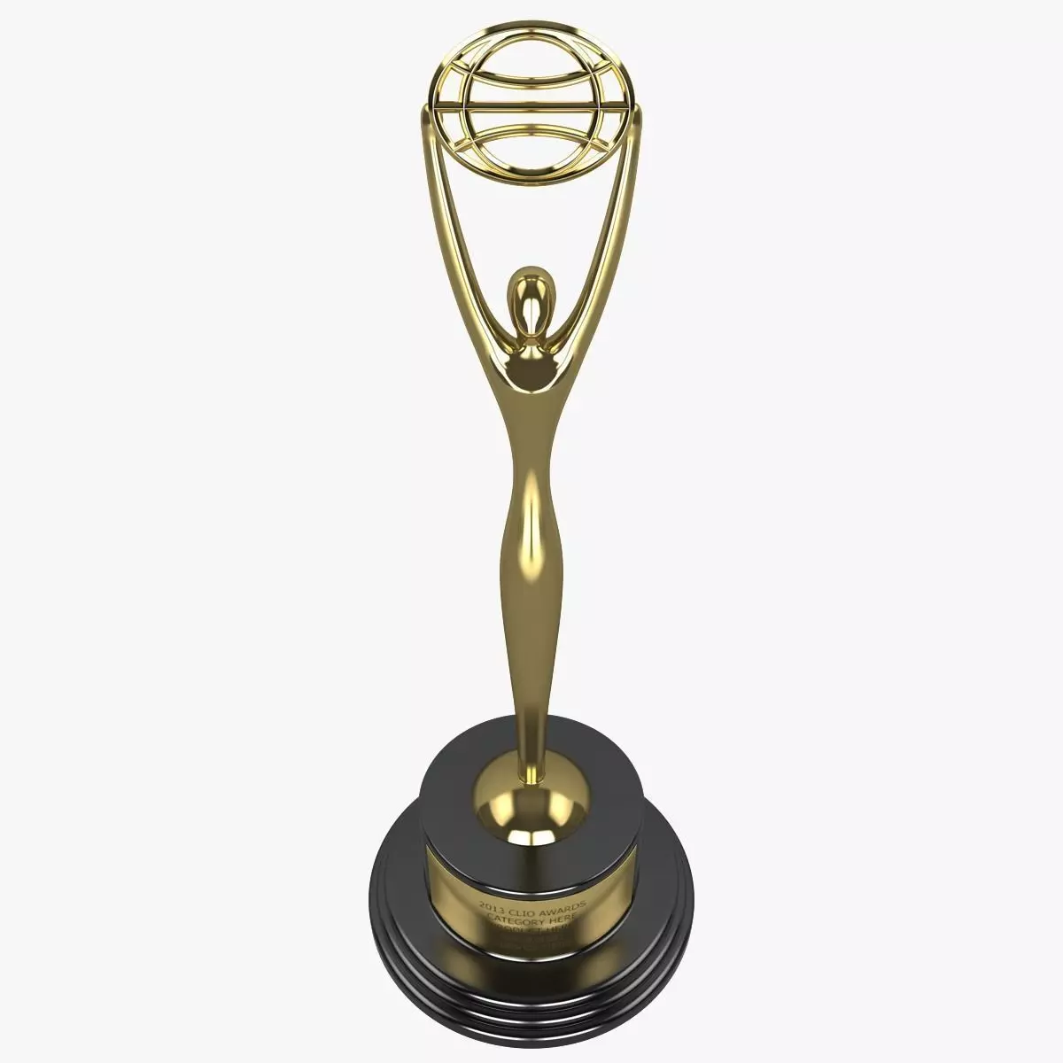 Clio Award 3D model_0