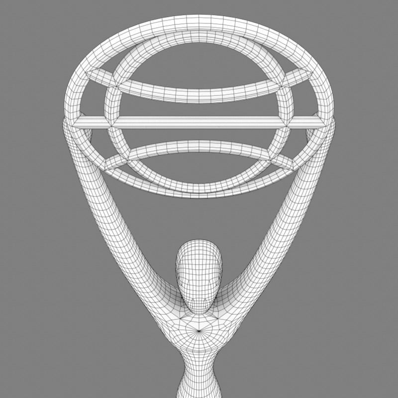 Clio Award 3D model_10