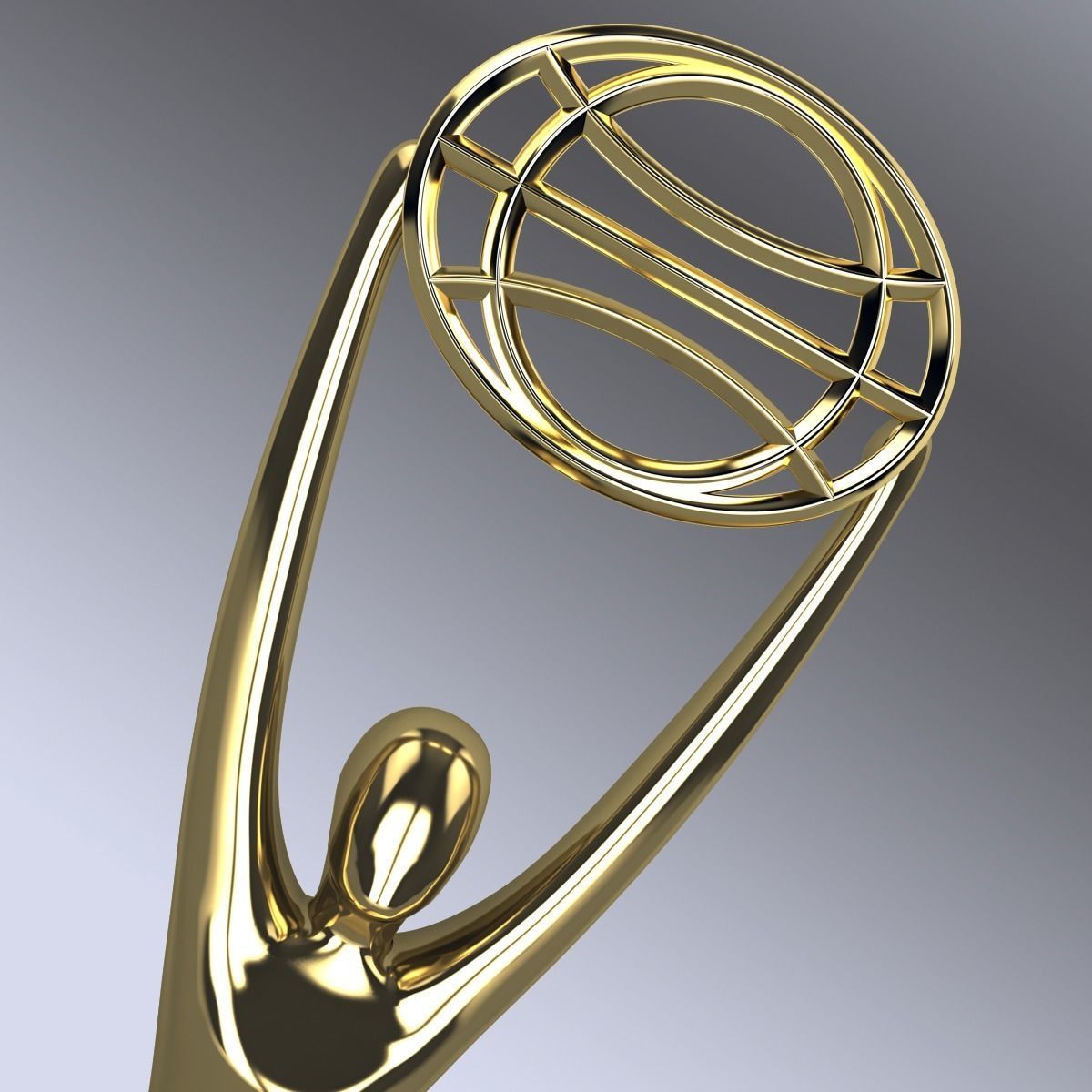 Clio Award 3D model_3