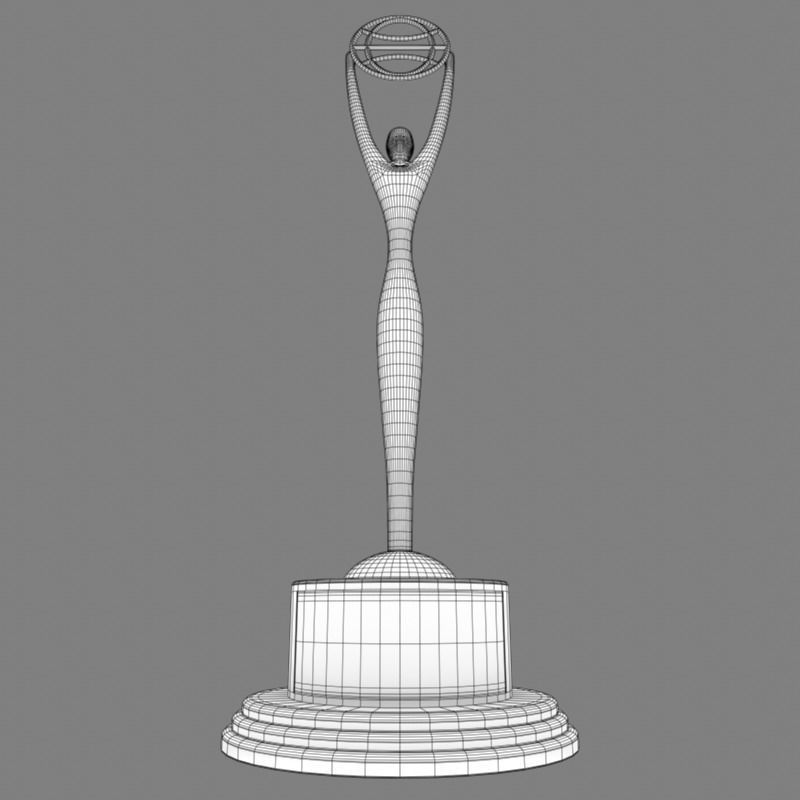 Clio Award 3D model_9