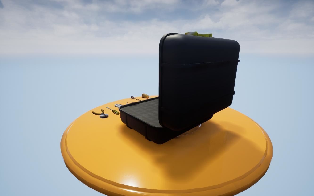 Cartoon mix tools 3D model_13