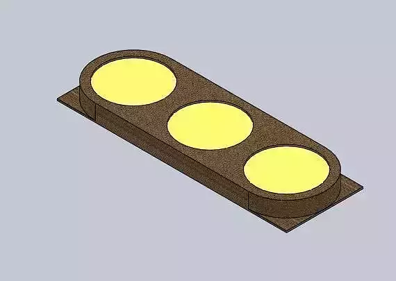 LED lamp Free 3D model