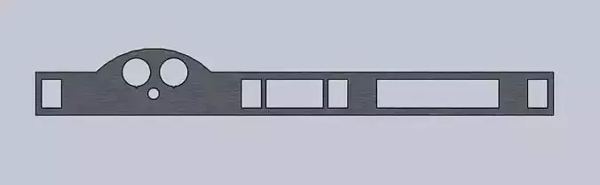 Dashboard for a boatsportscar