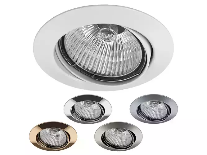 01102x Lega 16 Lightstar Recessed Spotlight 3D model