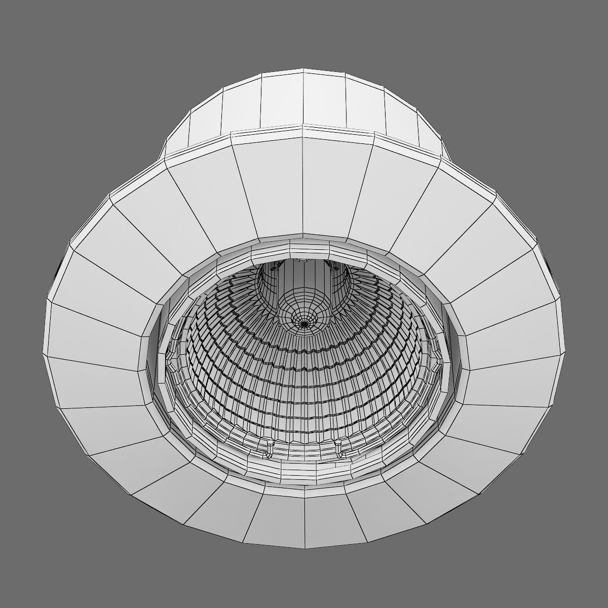 01105x Lega 11 Lightstar Recessed Spotlight 3D model_2