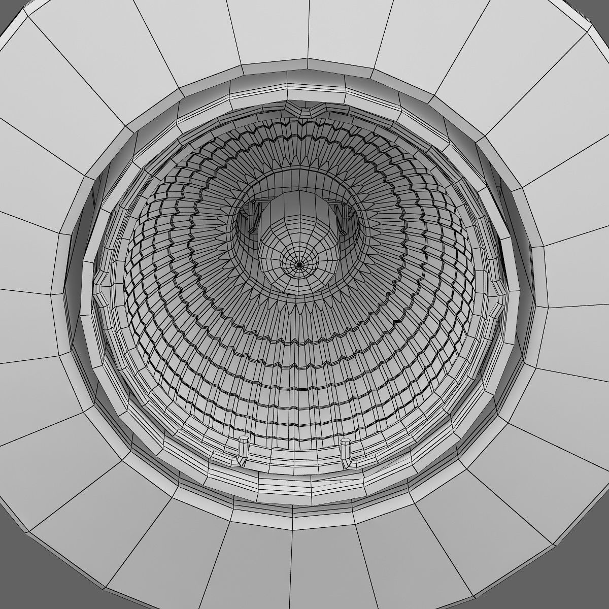 01105x Lega 11 Lightstar Recessed Spotlight 3D model_3