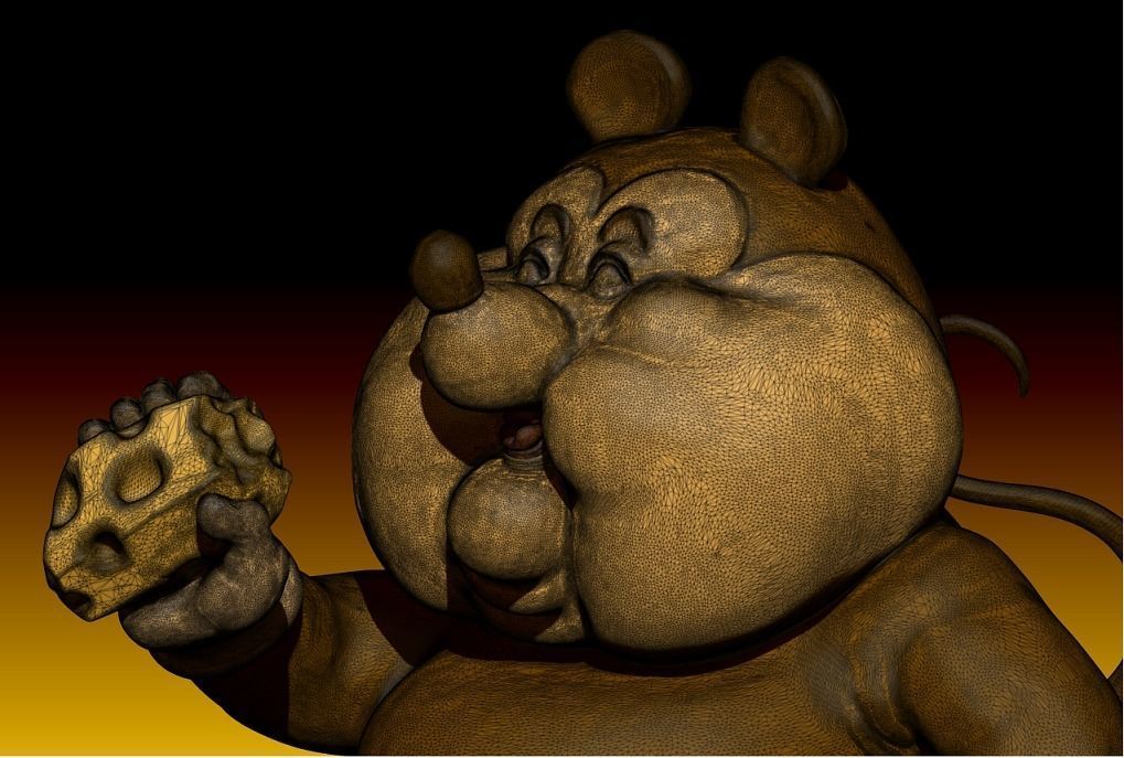 Mickey Mouse 3D print model_3