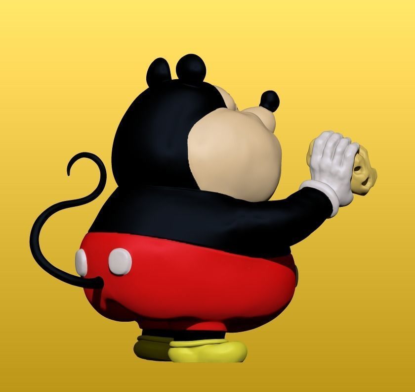 Mickey Mouse 3D print model_1