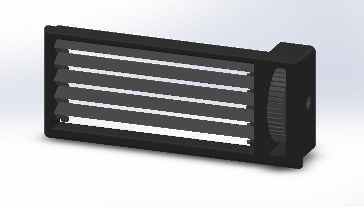 Ventilation grill v2 Free 3D model_1