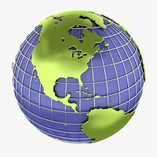 Globe C earth 3D model