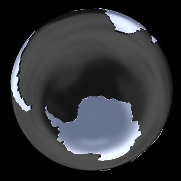 Globe A 3D model_17