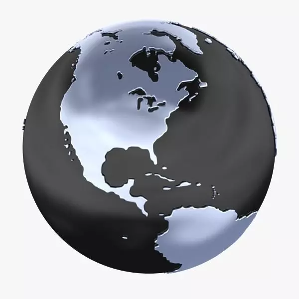 Globe A 3D model_0