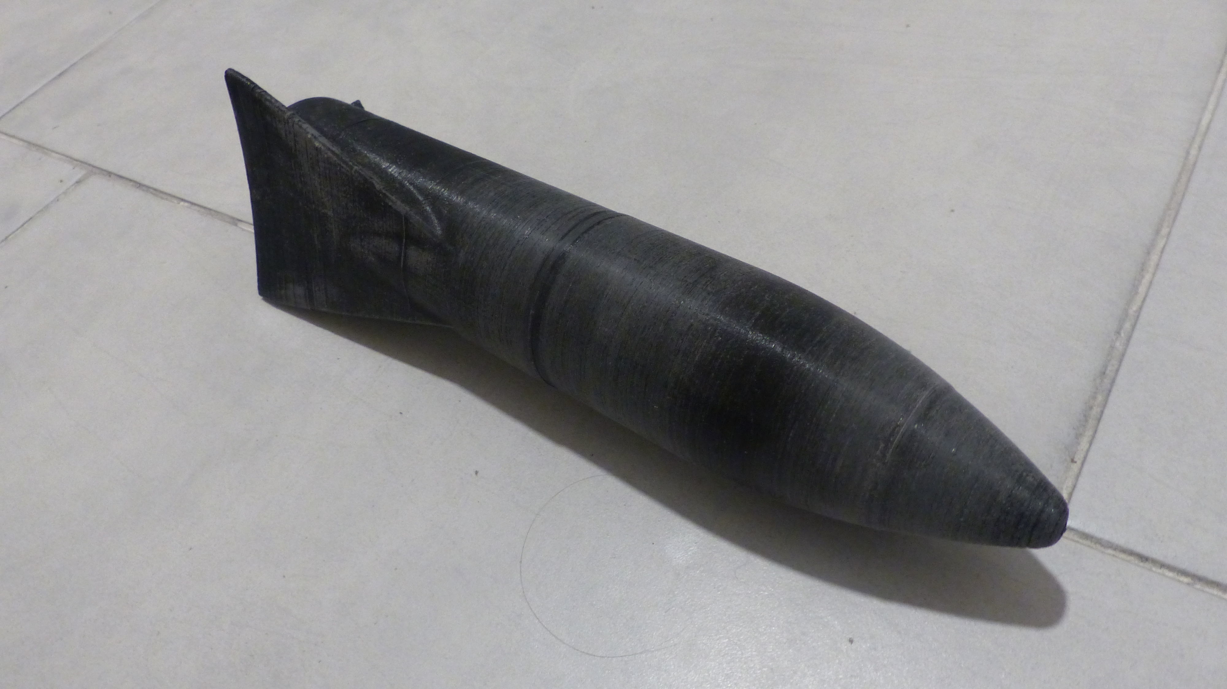 Printable Space-X BFR Mars Rocket Aerodynamics Model 3D print model_13