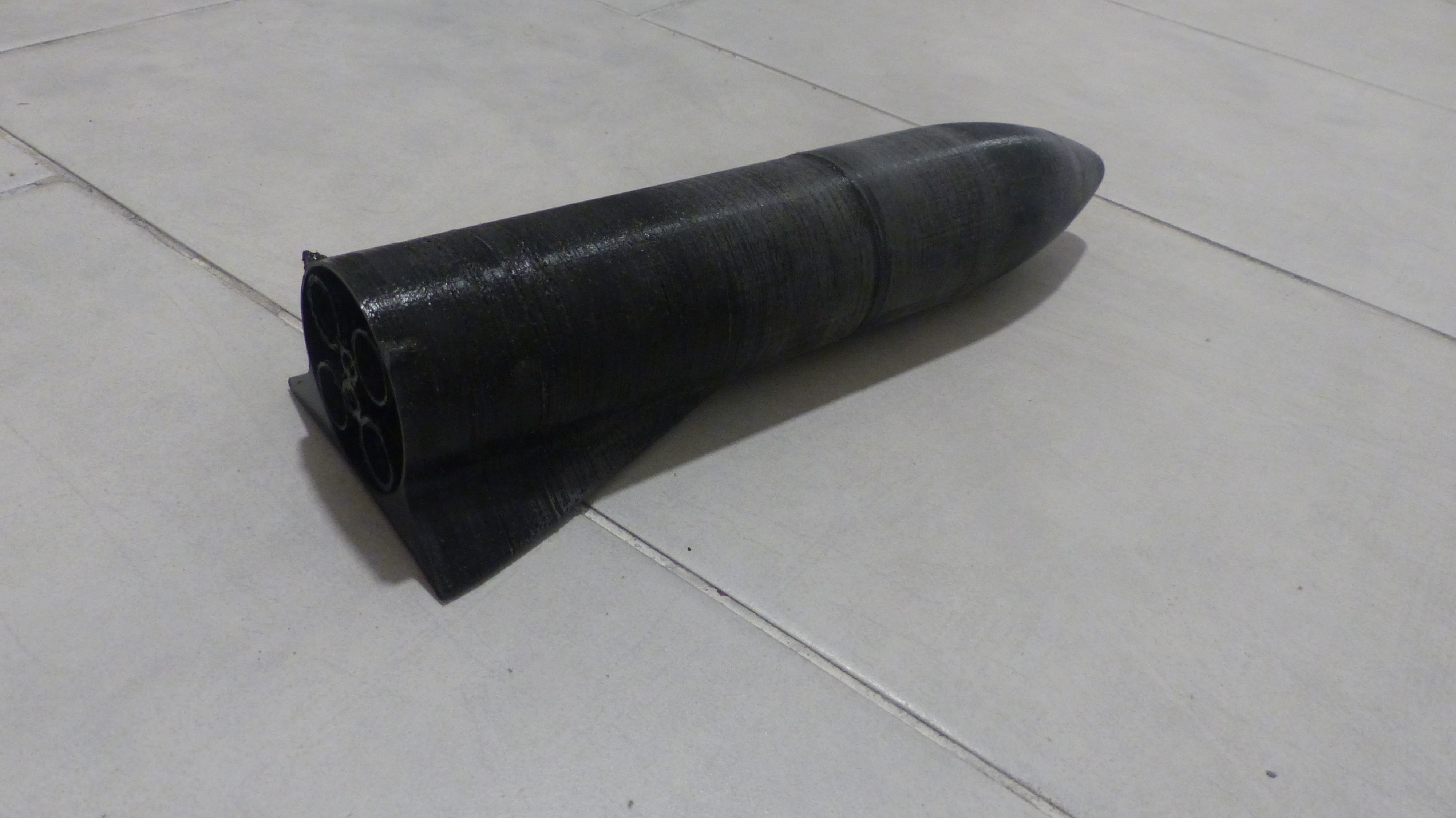 Printable Space-X BFR Mars Rocket Aerodynamics Model 3D print model_12