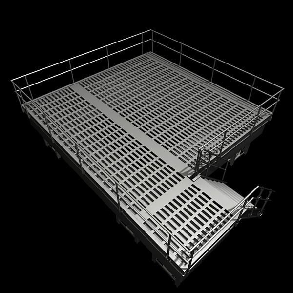 Metal Platform 3D model_8