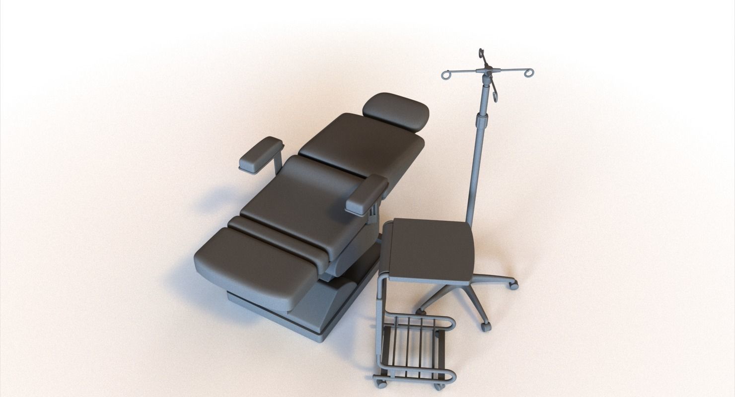 Medical Chair 3D model_17