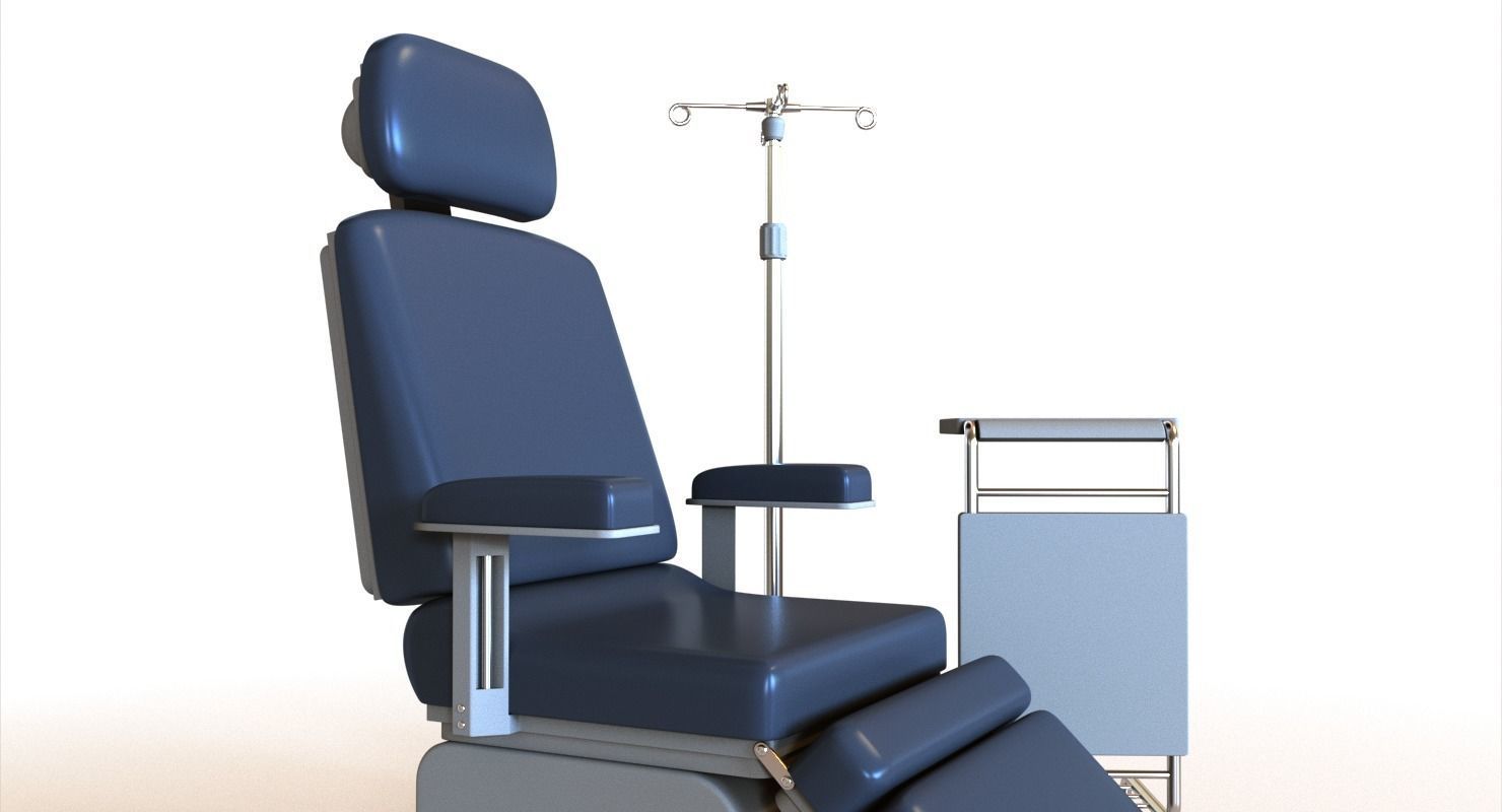 Medical Chair 3D model_4