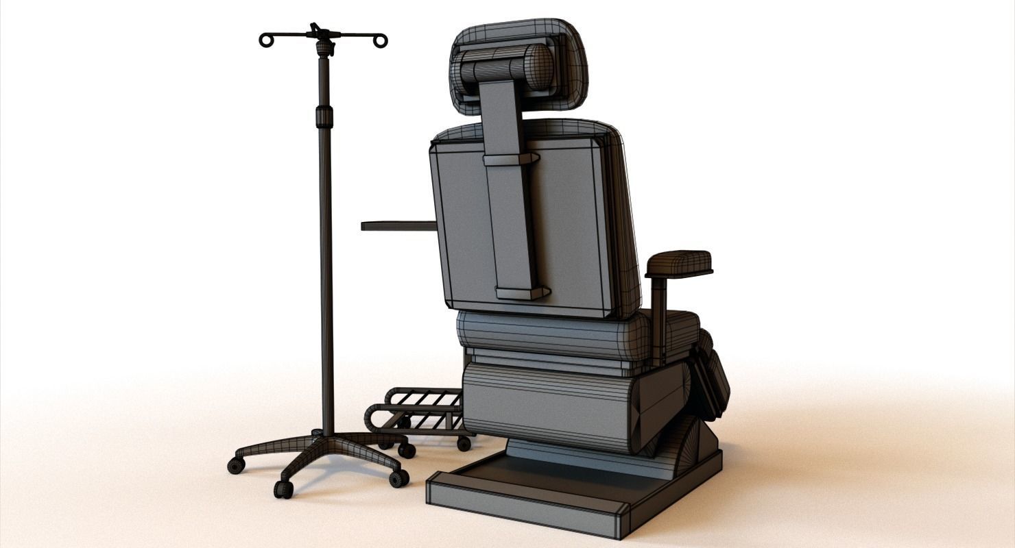 Medical Chair 3D model_22