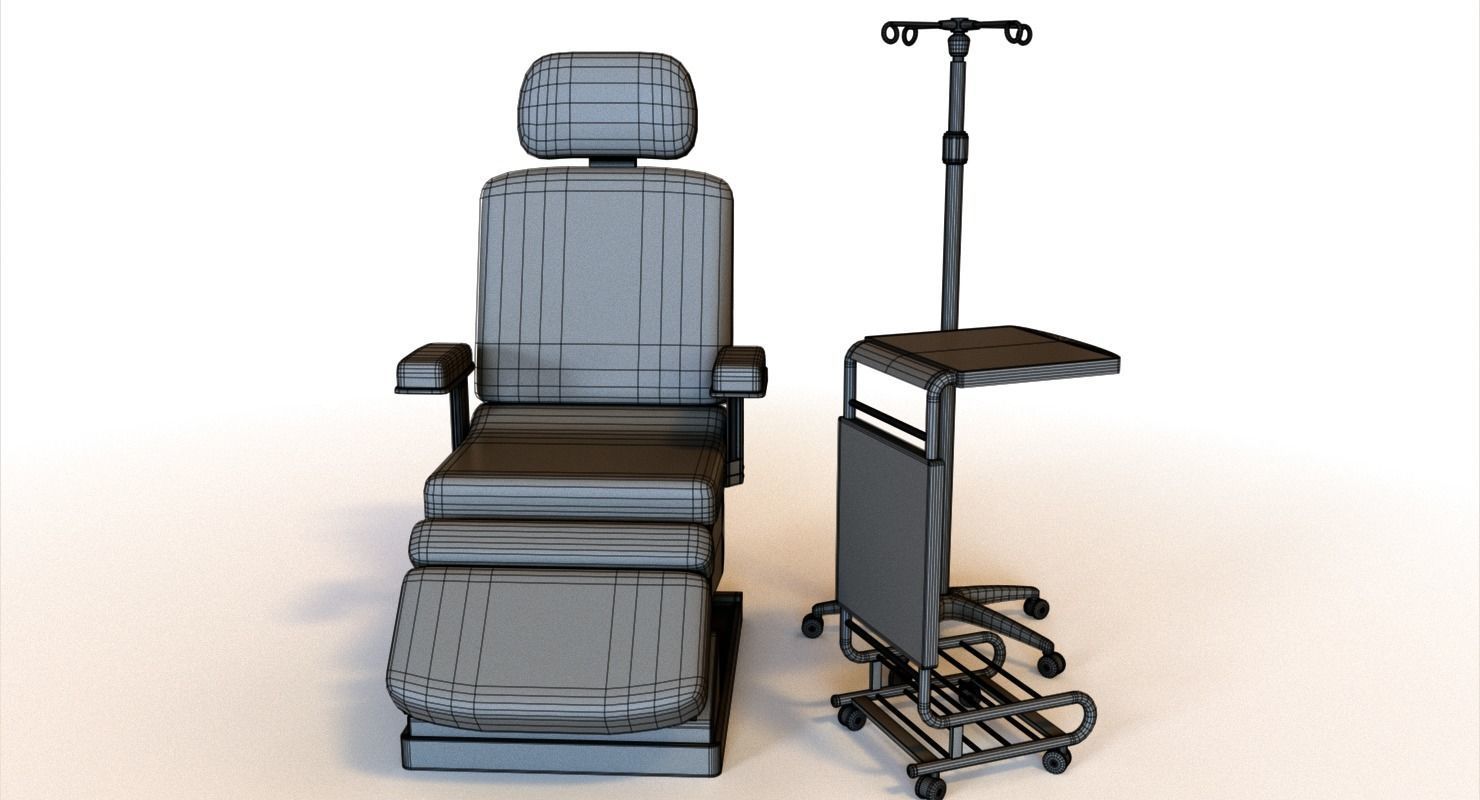Medical Chair 3D model_14
