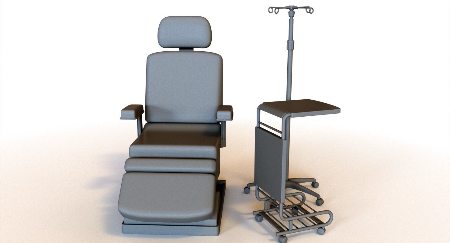 Medical Chair 3D model_13
