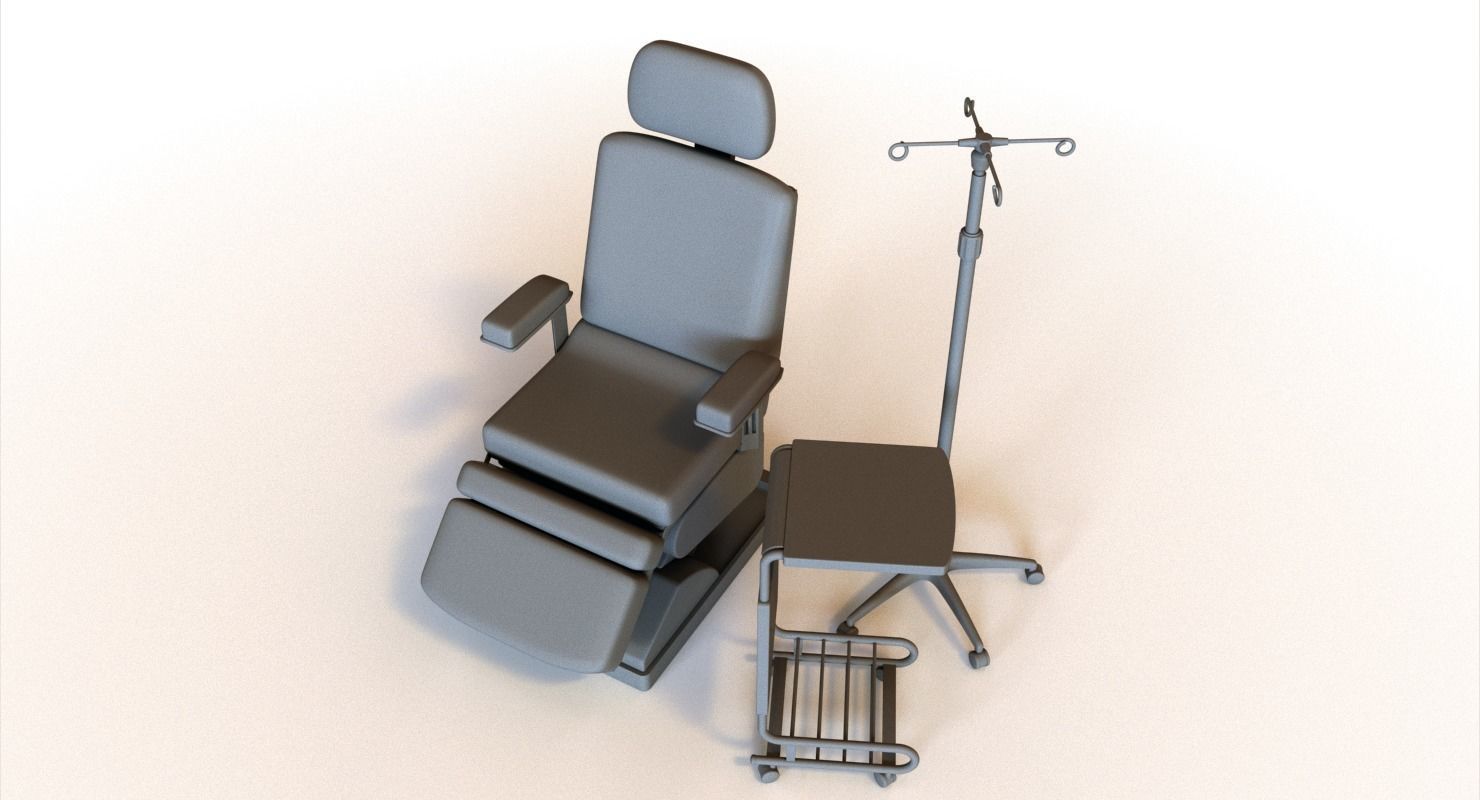 Medical Chair 3D model_15