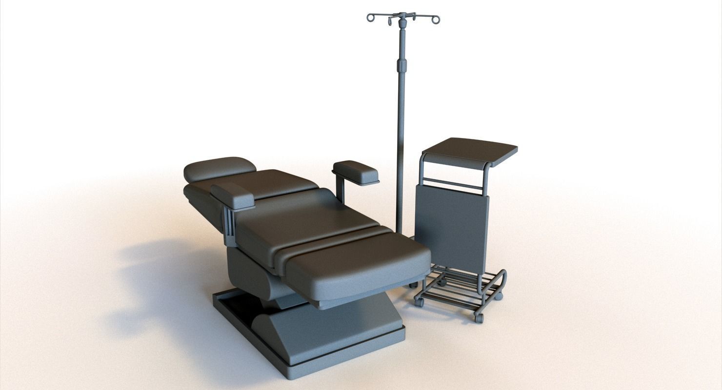 Medical Chair 3D model_11
