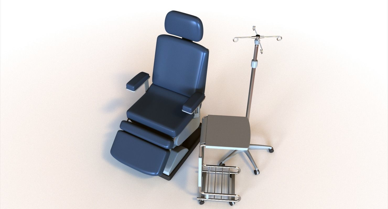 Medical Chair 3D model_5